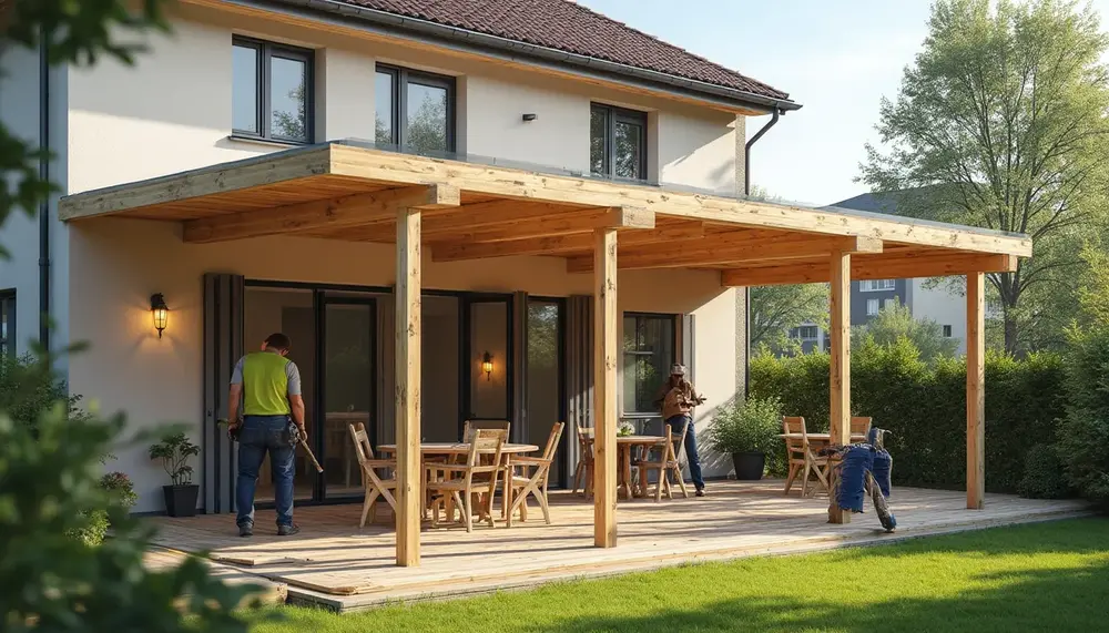 Baugenehmigung für eine Terrassenüberdachung in Sachsen: Eine Übersicht