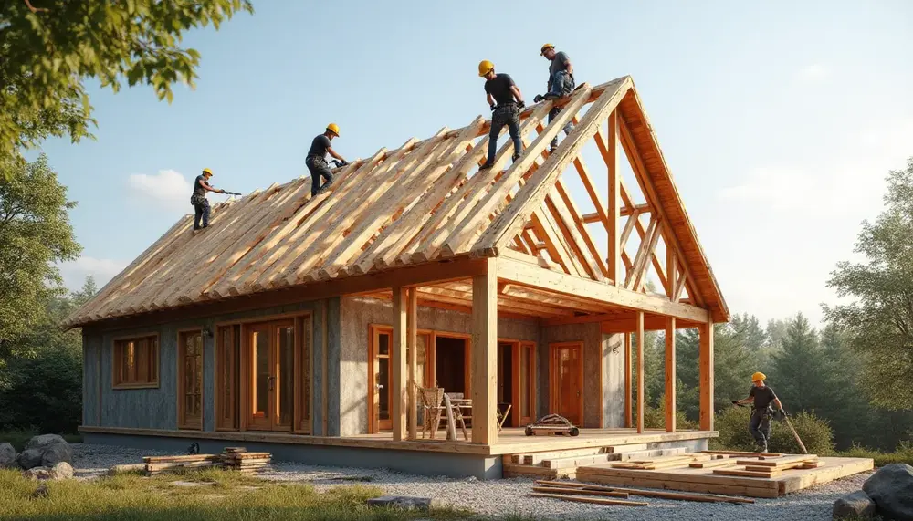 Dachkonstruktion Bungalow: Diese Möglichkeiten gibt es für Ihr Zuhause