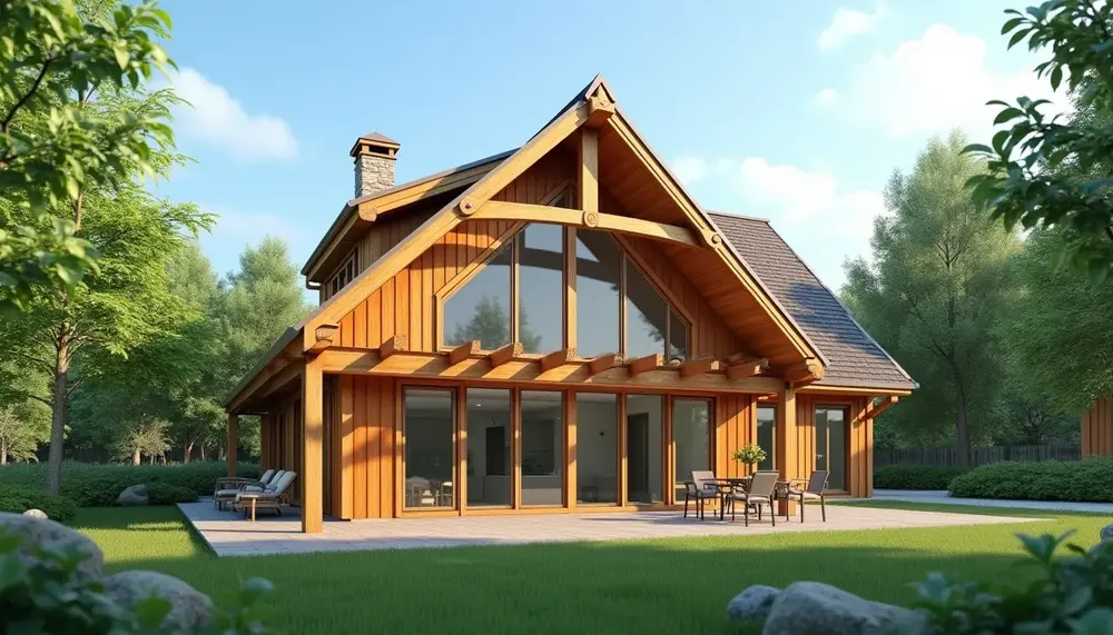 Dachkonstruktion Satteldach mit Gaube – Vorteile und Tipps zur Planung