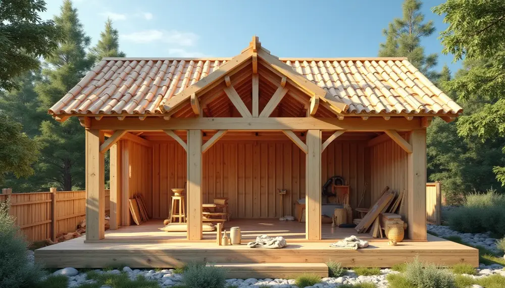 Dachkonstruktion Wellplatten: Vorteile und Anwendungen im Holzbau