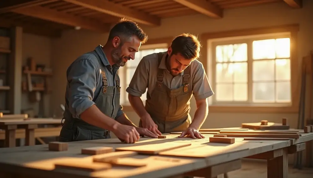 Das Zimmerer Duett: Handwerkskunst im Doppelpack