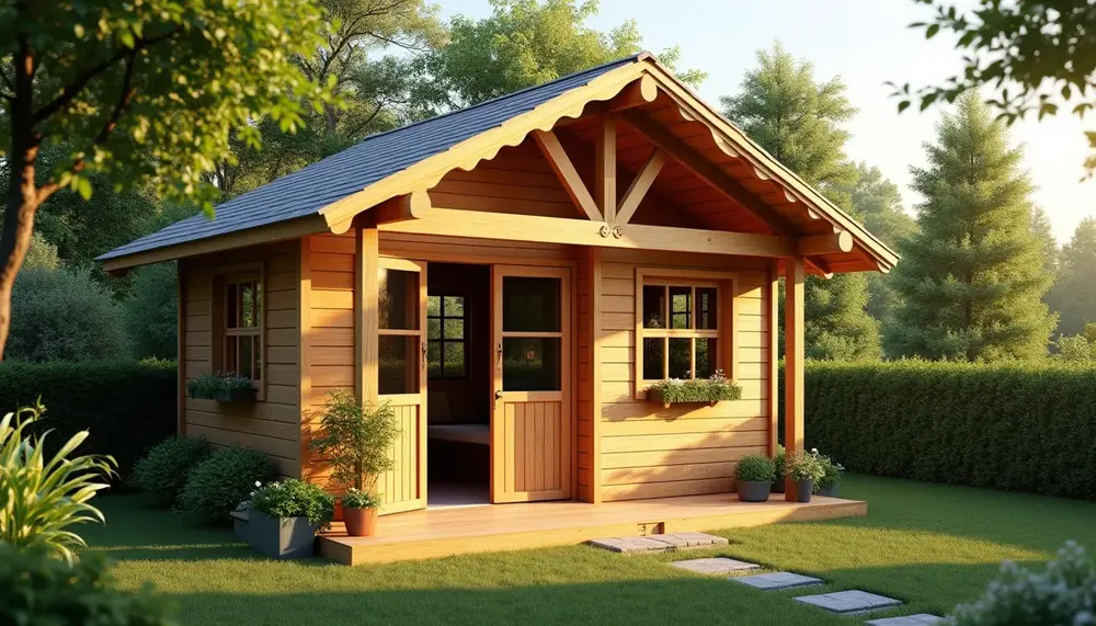 Die perfekte Dachkonstruktion für Ihre Gartenlaube – Tipps und Ideen