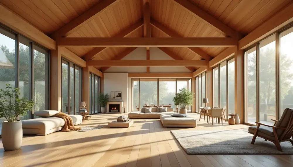 Freitragende Dachkonstruktion: Mehr Raum ohne Kompromisse