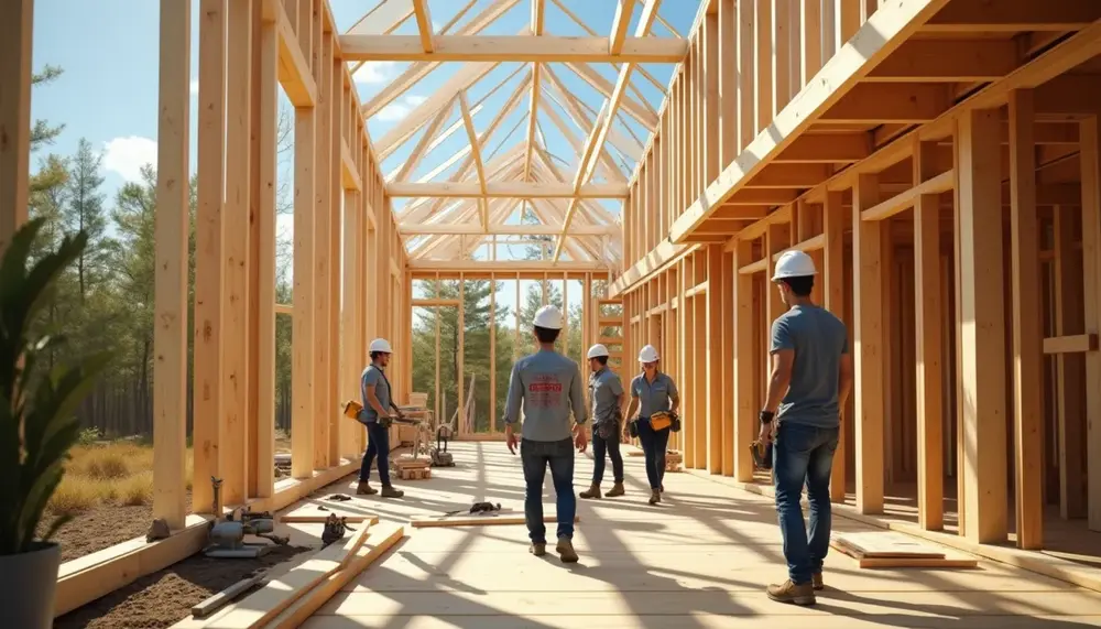 Holzbau und Haustechnik: Der Schlüssel zu energieeffizienten Gebäuden