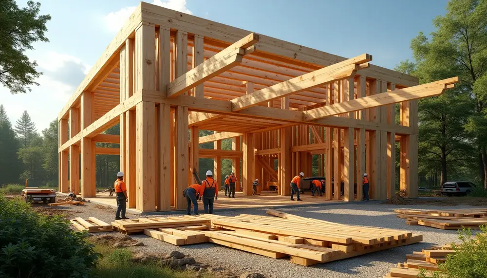 Holzbau XXL: Wie gigantische Konstruktionen stabil und nachhaltig gelingen