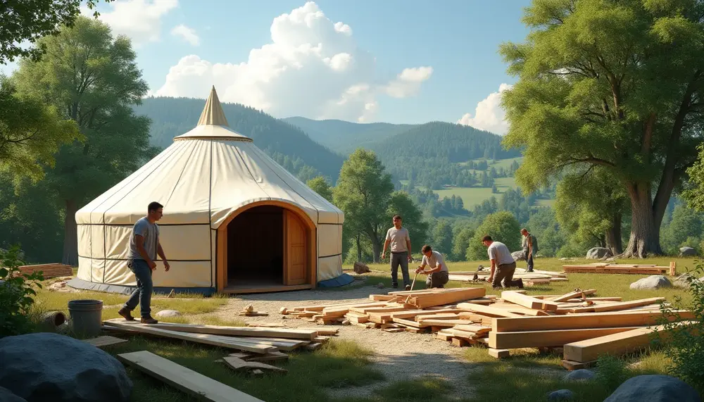 Jurten bauen in Bayern: Alles zur Baugenehmigung