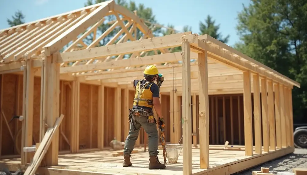 Schritt-für-Schritt-Anleitung für die Berechnung einer Dachkonstruktion aus Holz für Flachdächer