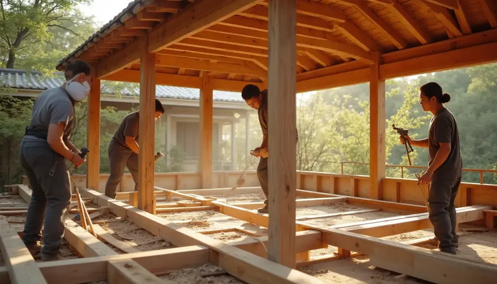 Tradition und Technik: Die Geheimnisse der japanischen Dachkonstruktion